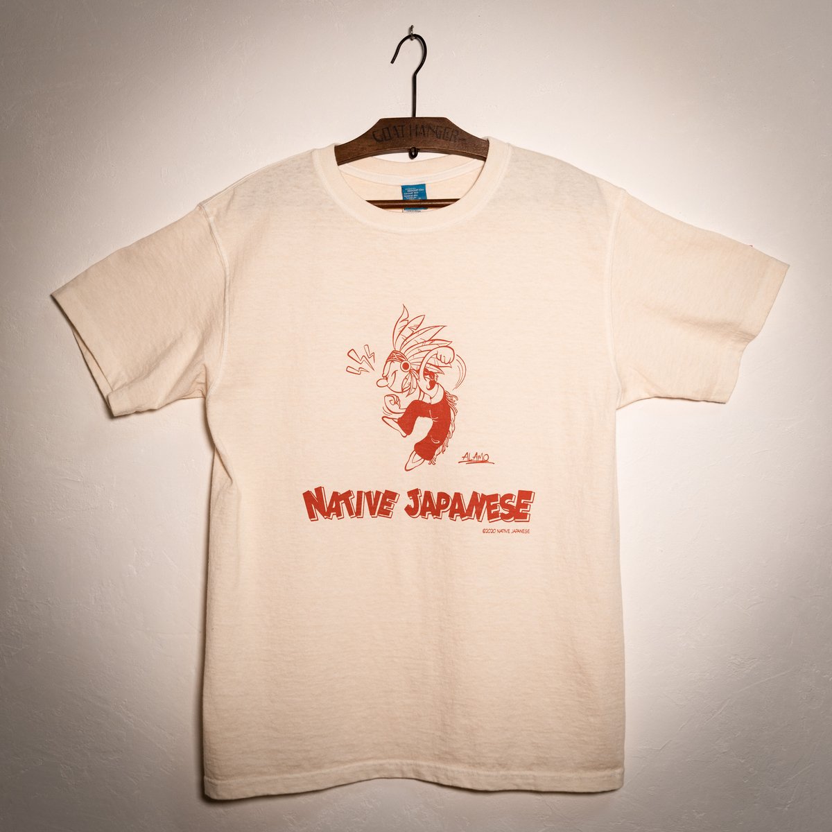 【Good On × Native Japanese】Alamo T-shirt(Natural)