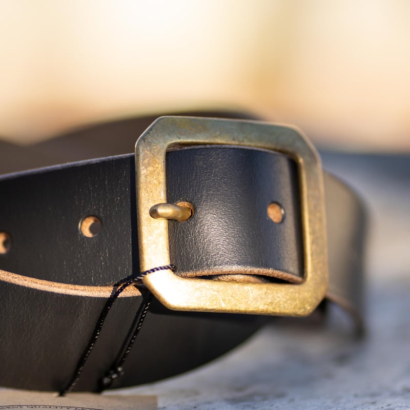 MISSION DISTRICT GARRISON BELT ブラック Black】MISSION DISTRICT GARRISON BELT | NATIVE