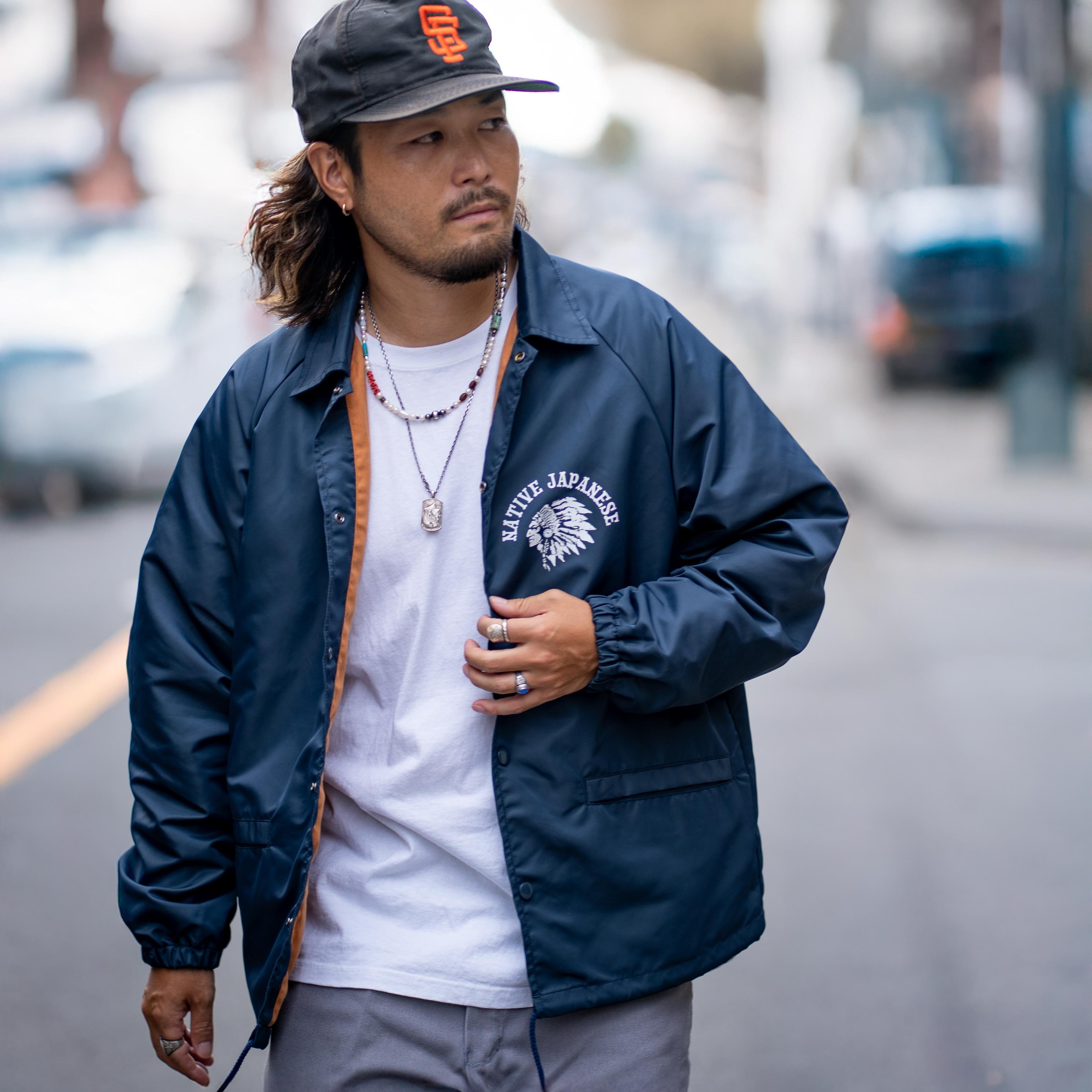 Navy】NATIVE J.CREW NYLON JACKET | NATIVE JAPAN