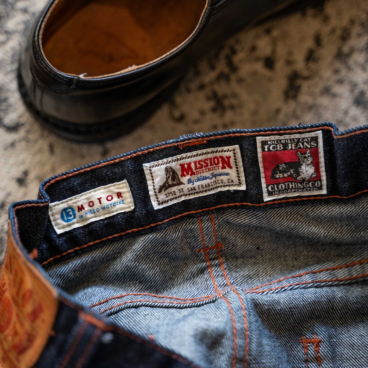 受注生産】〔TCB JEANS × MOTO × MISSION DISTRICT〕Old