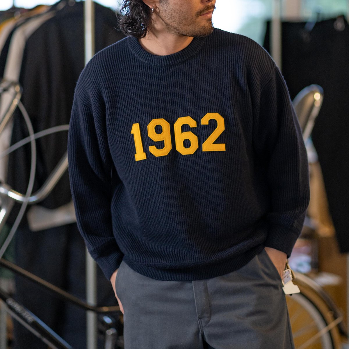 1962 LETTERED SWEATER | NATIVE JAPANESE WEB STORE