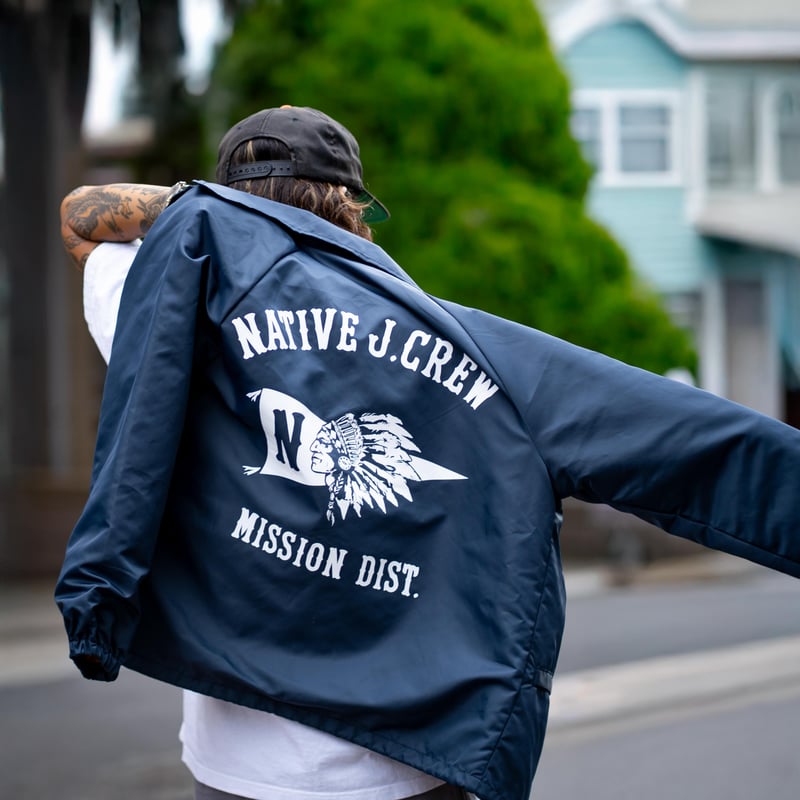 ネイティブジャパニーズMISSION DIST. WOLFPACK JACKET Black】MISSION DIST. WOLFPACK JACKET | NATIVE J