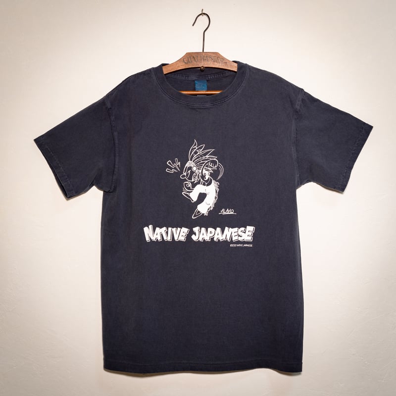 Good On × Native Japanese】Alamo T-shirt(Navy)