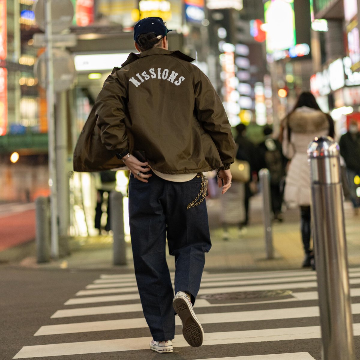 SF MISSIONS COACH JACKET (Brown) | NATIVE JAPAN...