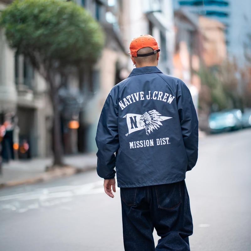 Navy】NATIVE J.CREW NYLON JACKET | NATIVE JAPAN