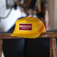 Green】MISSION DISTRICT TRUCKER CAP | NATIVE JA