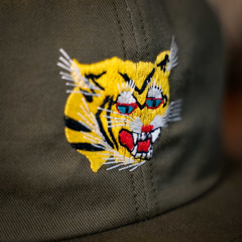 MD-Tiger Cap(Olive) | NATIVE JAPANESE WEB STORE