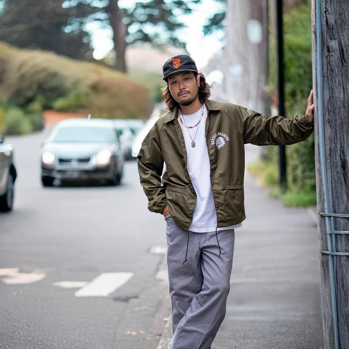 Sage】NATIVE J.CREW NYLON JACKET | NATIVE JAPAN