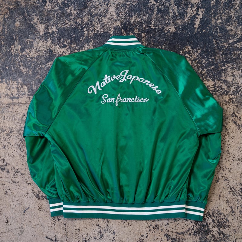BUTWIN × MISSION DISTRICT】SATIN AWARD JACKET ( BUTWIN × MISSION DISTRICT】SATIN AWARD JACKET (