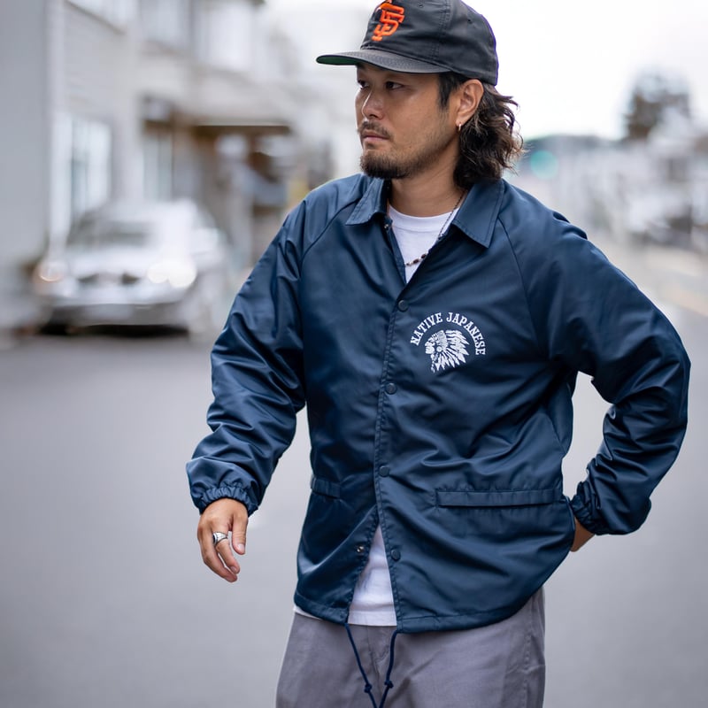 NATIVE J.CREW NYLON JACKET　ネイティブジャパニーズ Navy】NATIVE J.CREW NYLON JACKET | NATIVE JAPAN