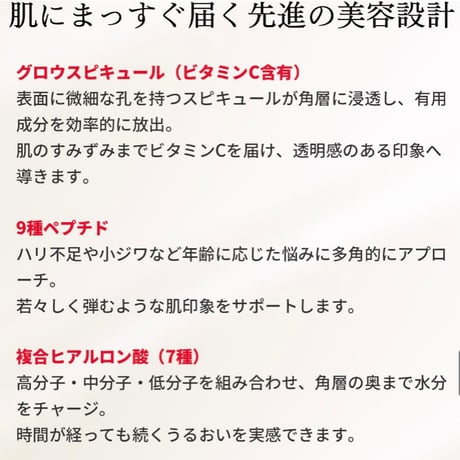 【公式認定ストア】V3 VSPIC Cマスク（スピケアV3/シートマスク25ml×3枚）