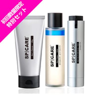 【公式認定ストア】SPICAREメンズスターターキット（スピケアV3/洗顔160g化粧水130ml美容液50ml）