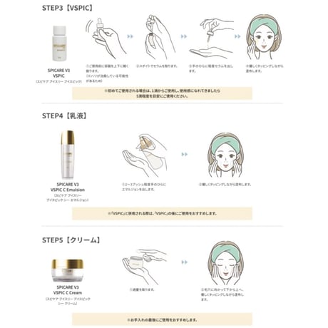 【公式認定ストア】V3 VSPIC C エマルジョン（スピケアV3/乳液50ml）