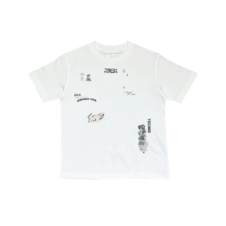 DISPERSED OBJECT TEE [WHITE]