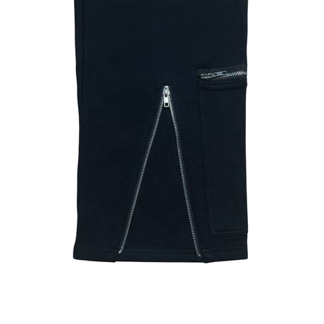 SWEAT FLIGHT PANTS [BLACK]