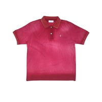 ICEANDRE AB BLEACHED POLO [RED]