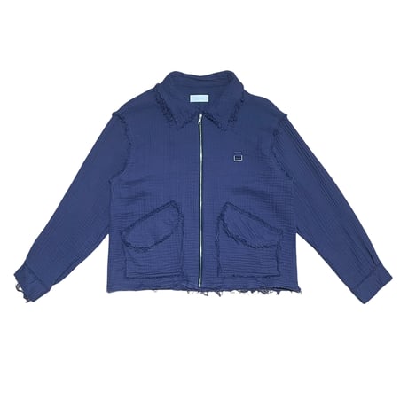 GAUZE JACKET [PURPLE]