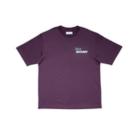 ICE'N TECHNO LOGO TEE [BURGUNDY]