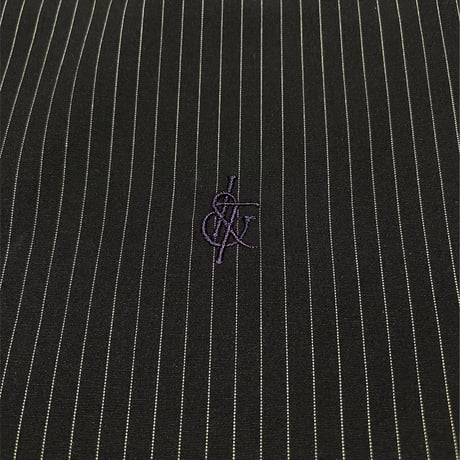 ICEANDRE STRIPE SHIRT [BLACK]