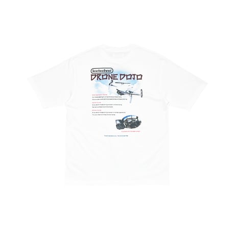 DRONE DOJO AD TEE [WHITE]