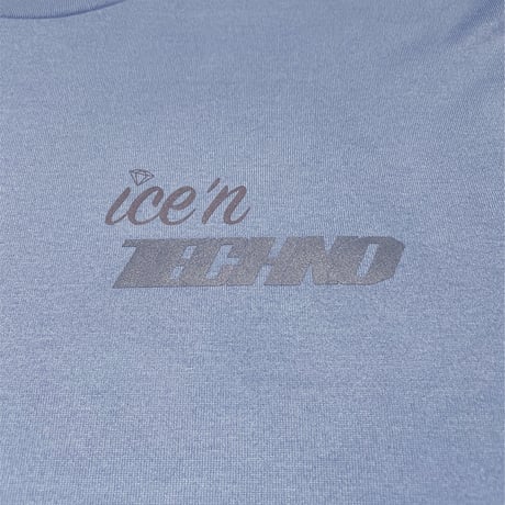 ICE'N TECHNO LOGO TEE [LT.BLUE]