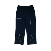 SWEAT FLIGHT PANTS [BLACK]
