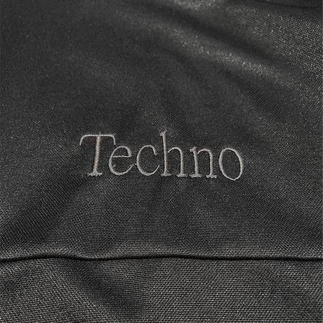 TECHNO LOGOTYPE TRACK JACKET [BLACK]