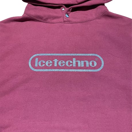 GAME LOGO HOOD [BURGUNDY]