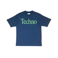 TECHNO LOGOTYPE TEE [NAVY]