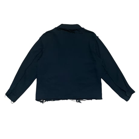 GAUZE JACKET [BLACK]