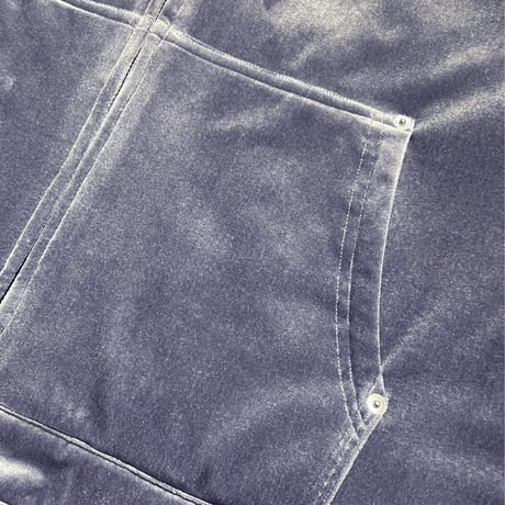 VELOUR WORK JACKET [LT.BLUE]