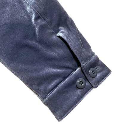 VELOUR WORK JACKET [LT.BLUE]