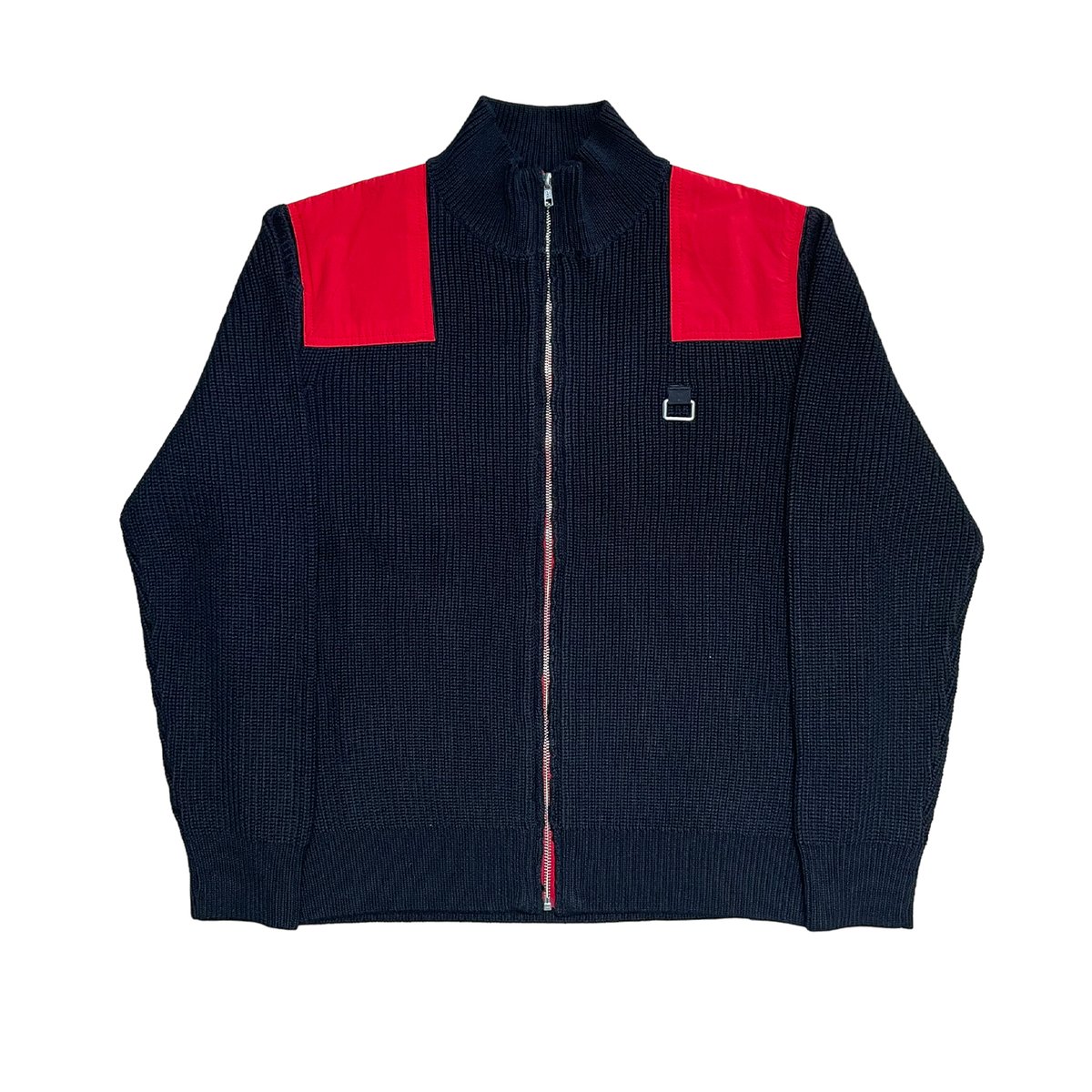 激レア】ICE & TECHNO | ZIP UP COMBAT KNIT M