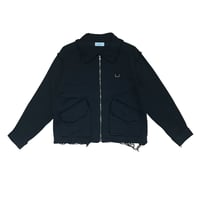 GAUZE JACKET [BLACK]