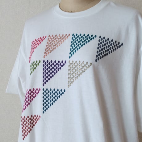 コットン100%Tシャツホワイト
