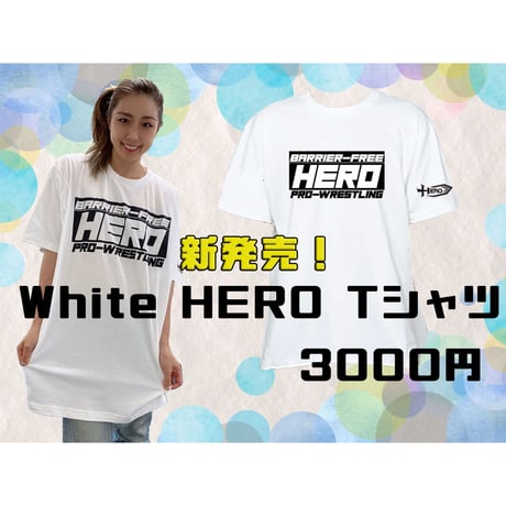 White HERO Tシャツ