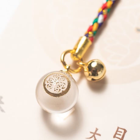 厄除勝運水晶根付