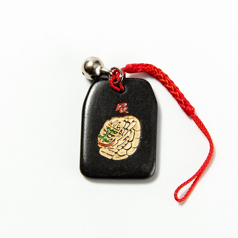 辰 干支縁起石根付（赤・紫） | 増上寺オンラインストア