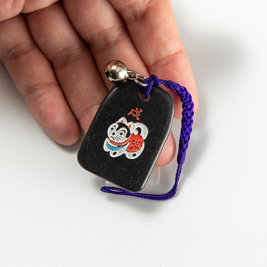 戌 干支縁起石根付（赤・紫） | 増上寺オンラインストア