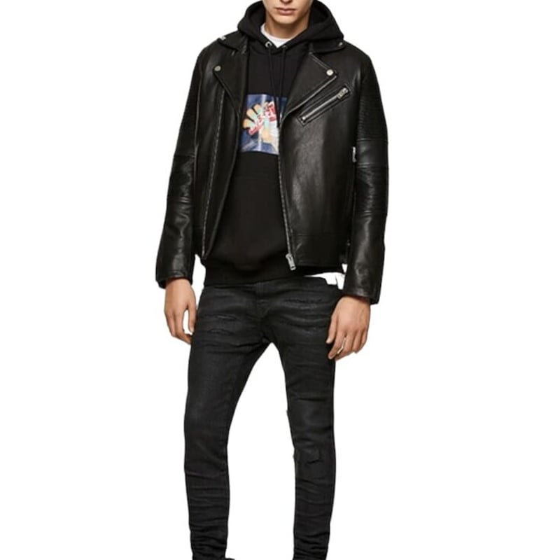 DIESEL(ディーゼル) レザーブルゾン ライダースジャケット L DIESEL(ディーゼル) レザーブルゾン ライダースジャケット L