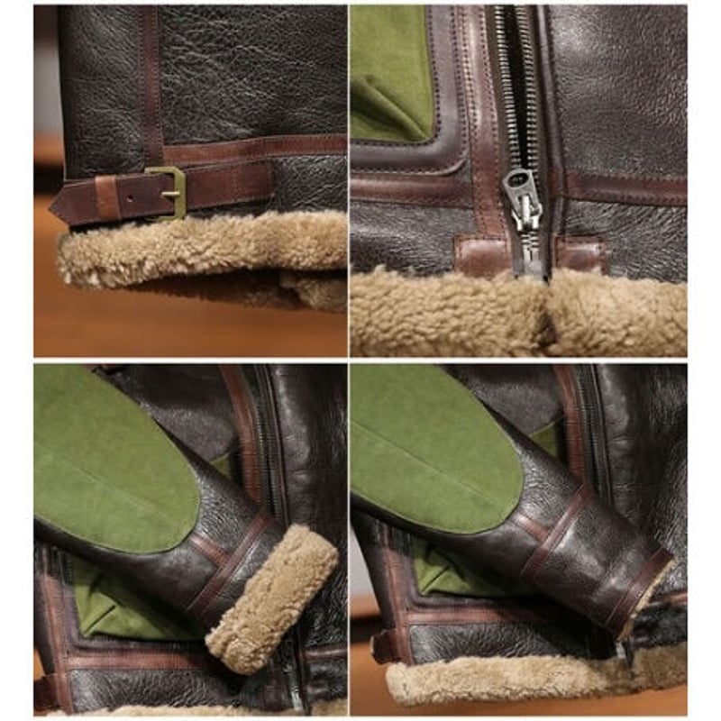 シープレザー 裏ボア ムートンジャケット | REAL CLOTHES シープレザー 裏ボア ムートンジャケット | REAL CLOTHES