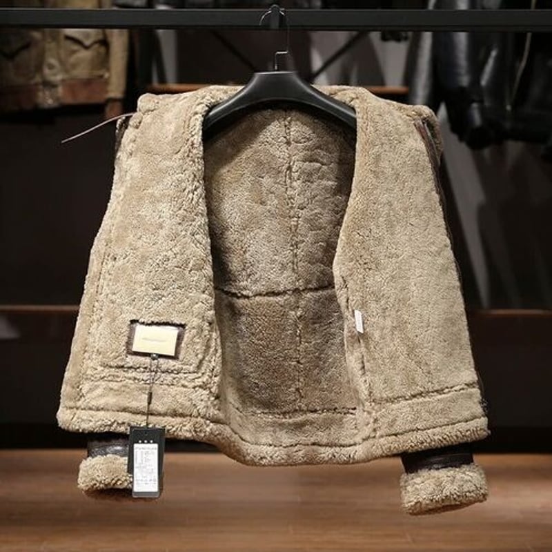 シープレザー 裏ボア ムートンジャケット | REAL CLOTHES シープレザー 裏ボア ムートンジャケット | REAL CLOTHES