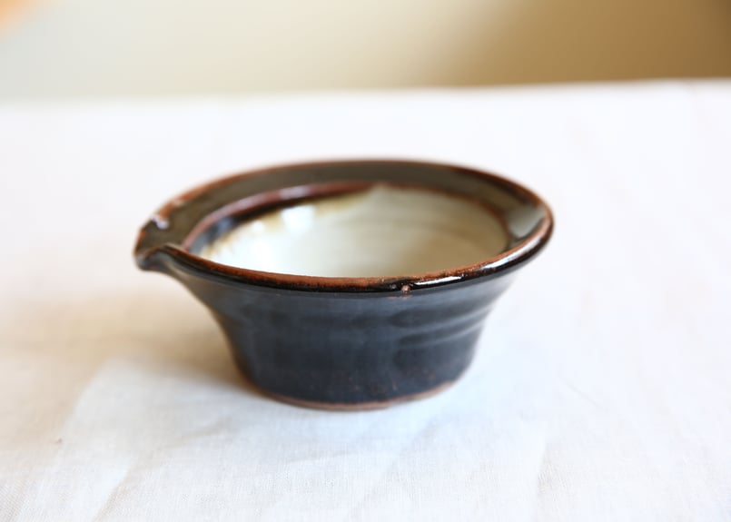 俊彦窯：片口小鉢／掛け分け | utsuwa mokumoku