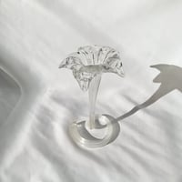 〈vintage〉 glass flower