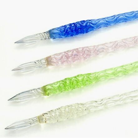 炎　ガラスペン 菅清風流 硬質ガラスペン 雅 | ガラス工房炎 菅清流