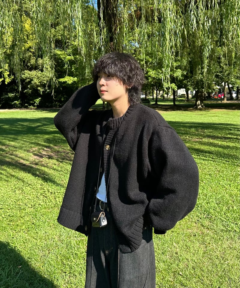 Wide Flare Denim【BLACK】 | Mr.Creape