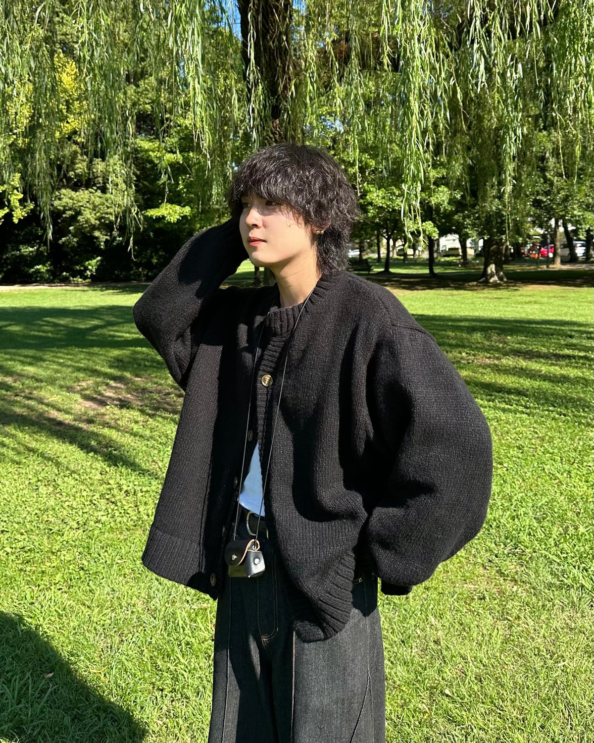 Wide Flare Denim【BLACK】 | Mr.Creape