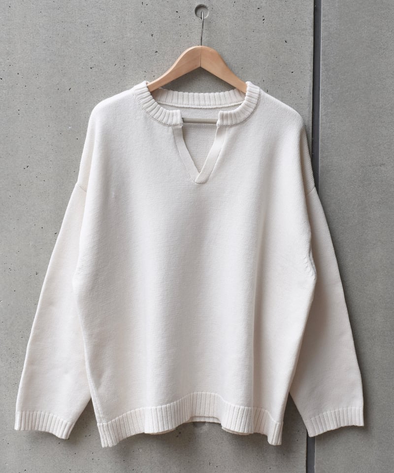 Vネック厚手ニット | Mr.Creape
