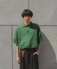 短丈モヘアグラデーションカーディガン【GRAY】 | Mr.Creape