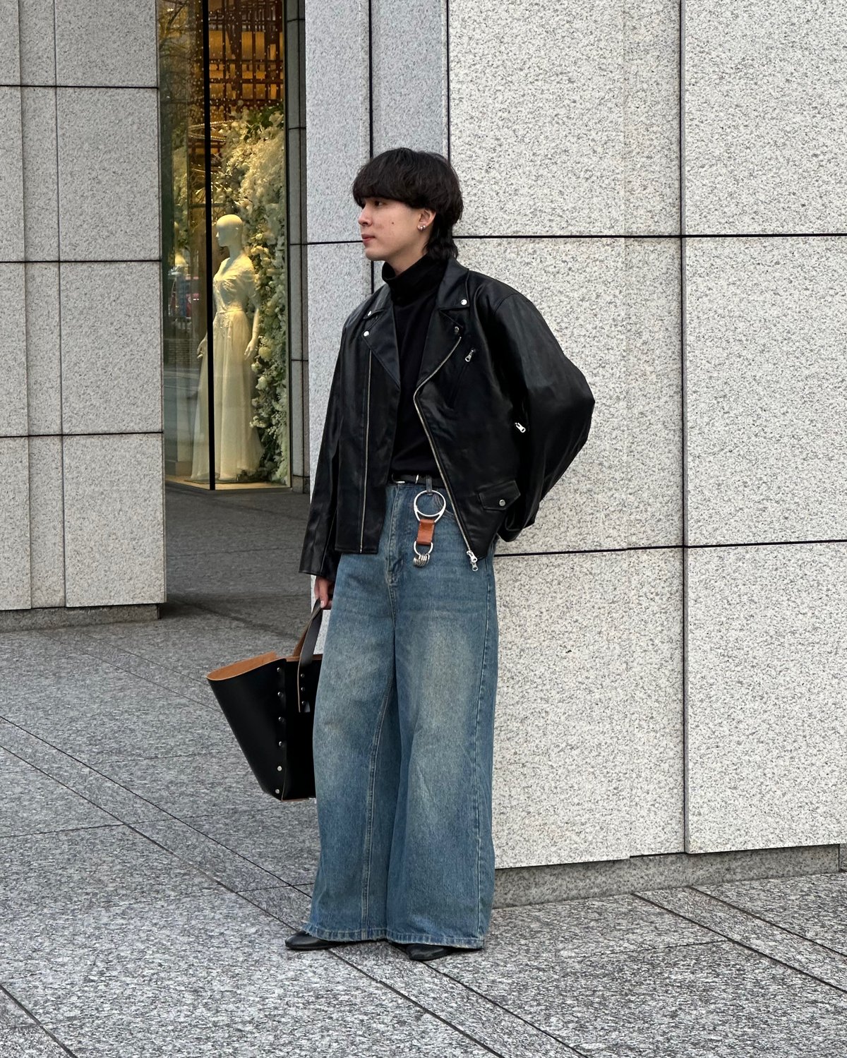 COW HIDE　ライダースジャケット　レザー　ダブル　本革　黒　短丈　ショート fit=scale-down,w=1200